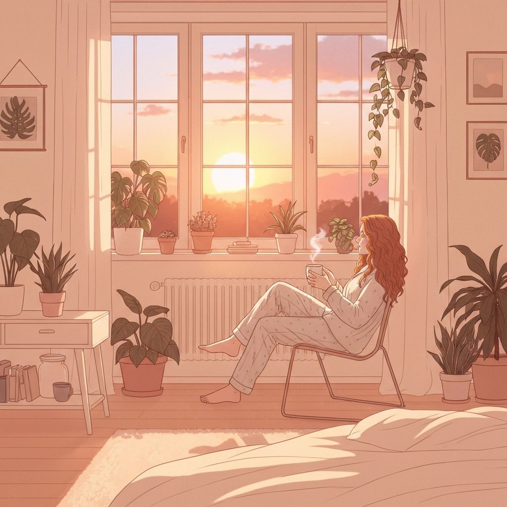 Calm morning routine